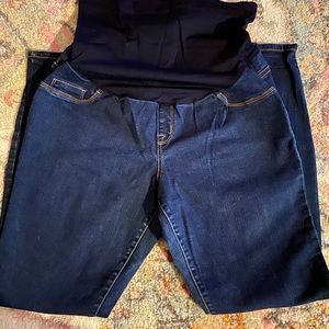 Dark denim Maternity Jeggings